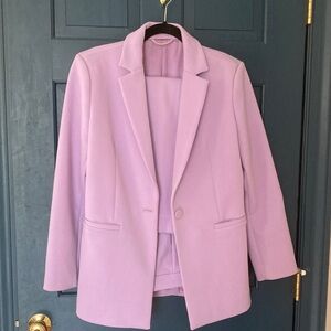 & Other Stories Lilac Blazer and pants suit